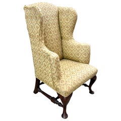 Antique Child’s Queen Anne Style Wingback Chair