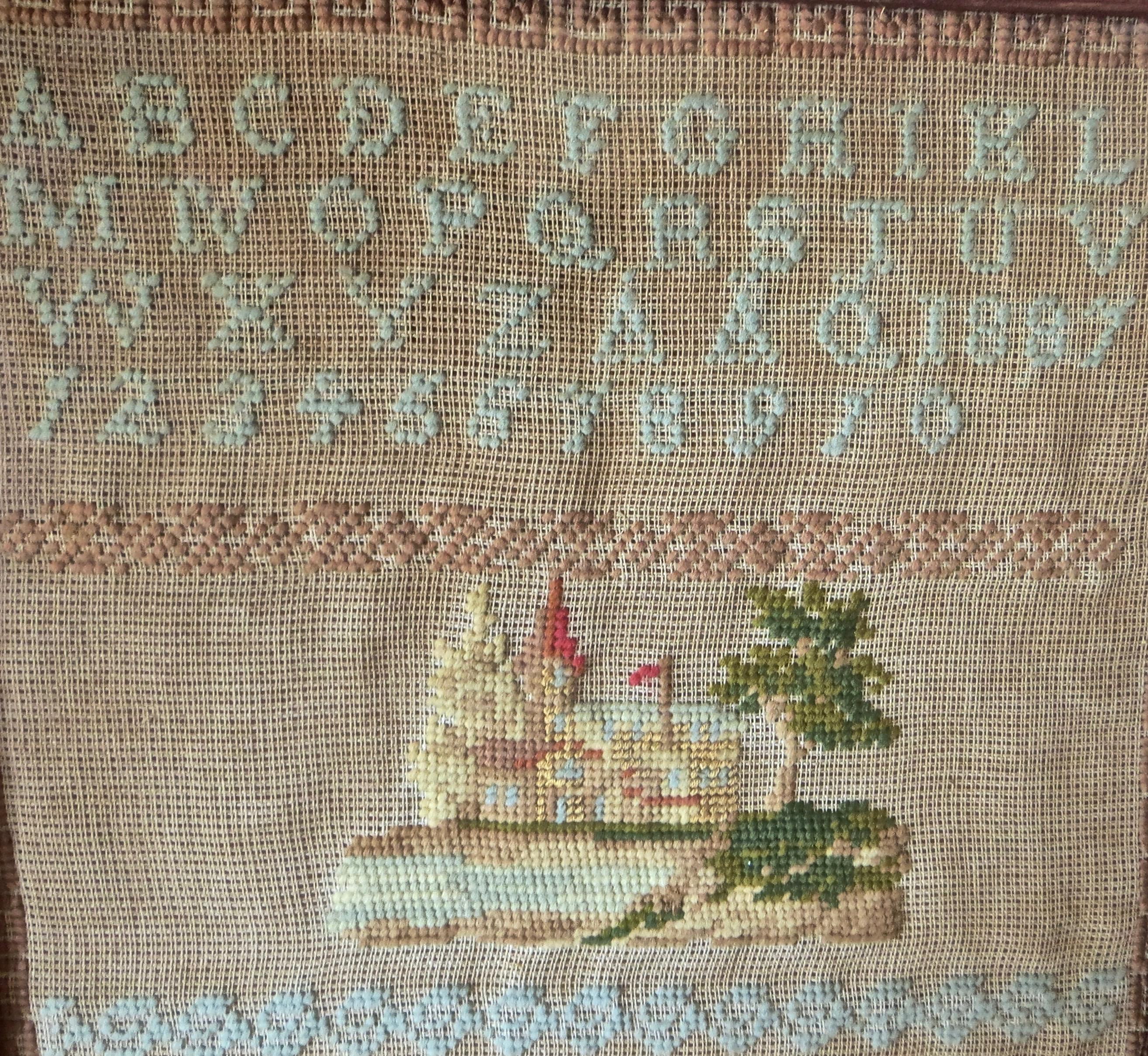 Child's Sampler, American Dated 