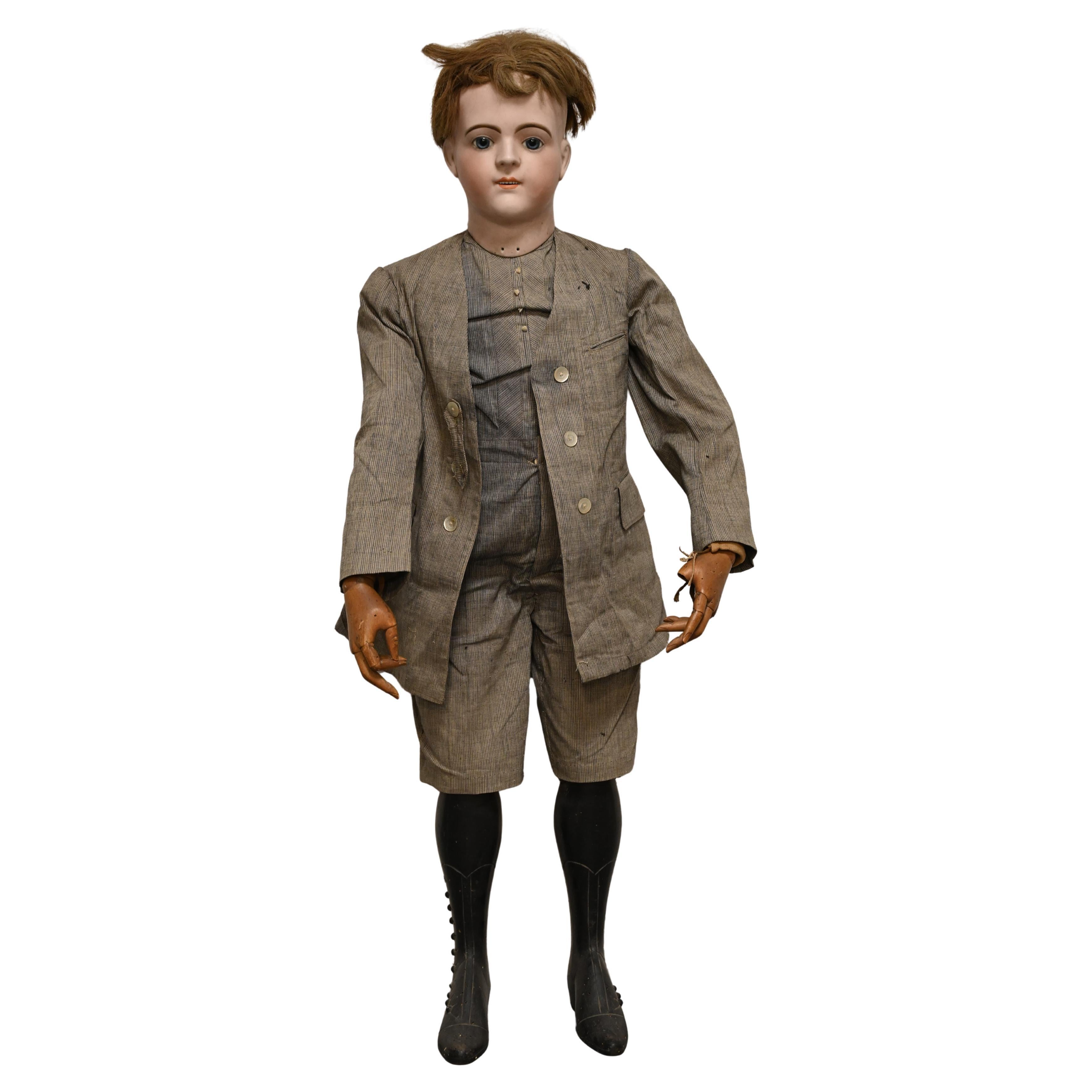 Mannequin de vitrine d'enfant - Maison François Gaultier, 19e siècle en vente