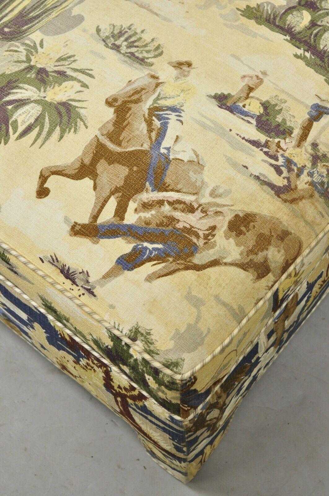 Petite chaise longue tapissée pour enfants avec cheval de cow-boy et cheval d'équitation, fabriquée sur mesure en vente 3