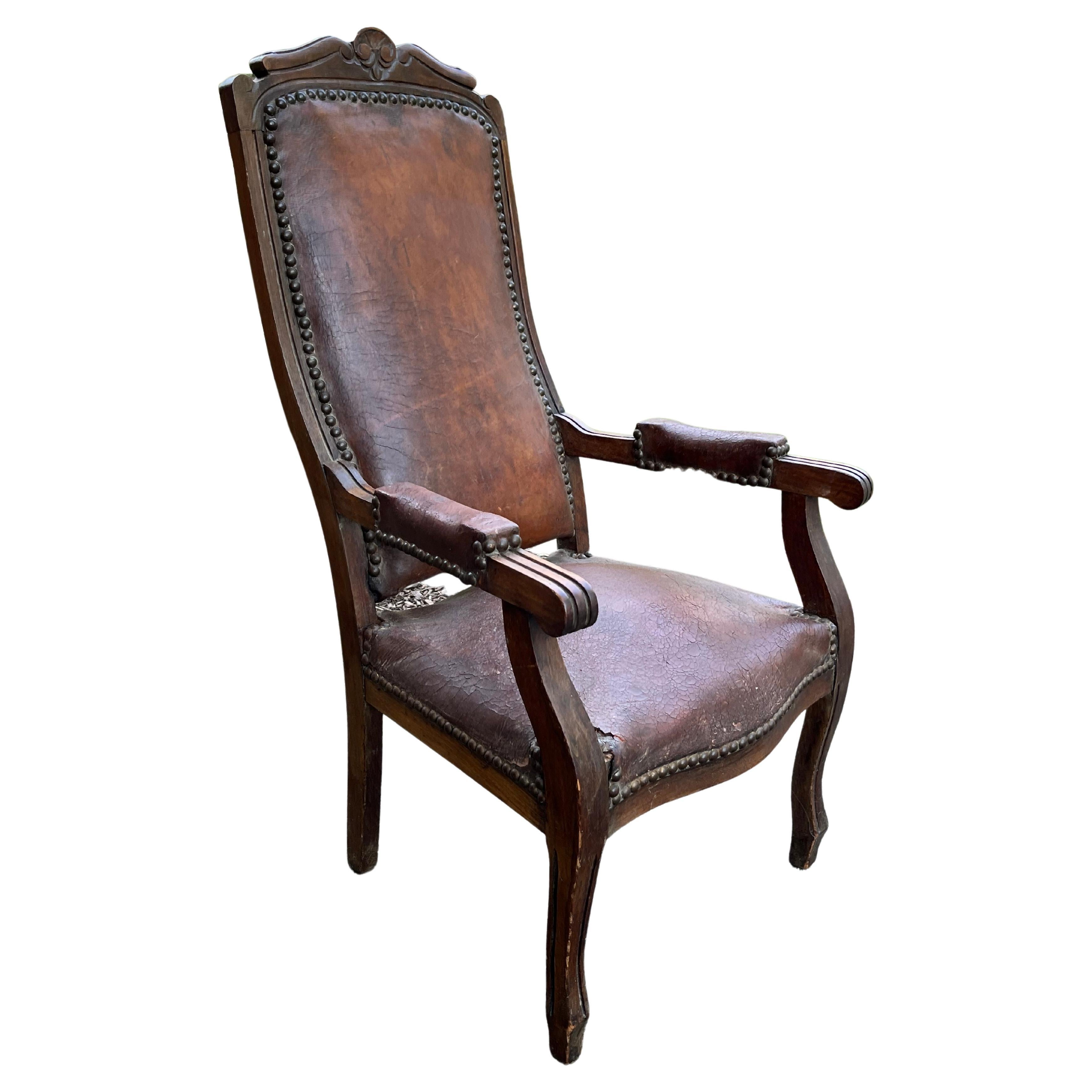 Child’s Size “Voltaire” Chair, 19th Century French