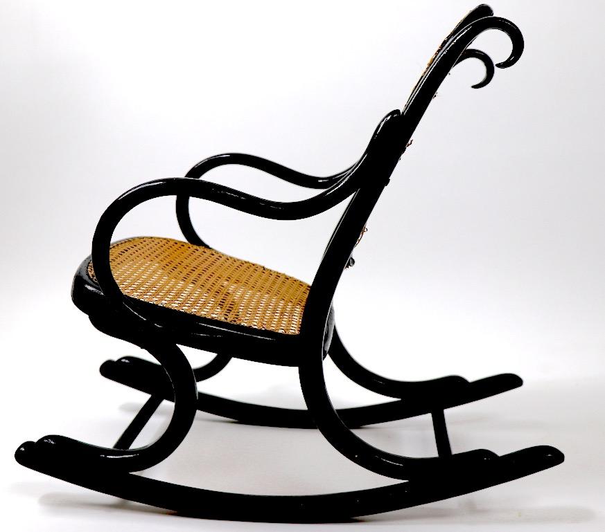 Childs Thonet Rocker In Good Condition In New York, NY