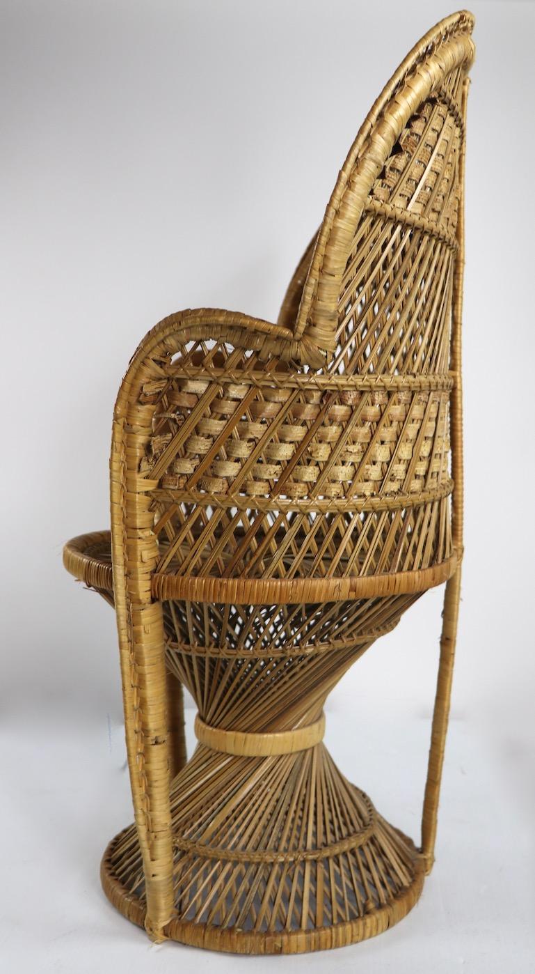 childs peacock chair