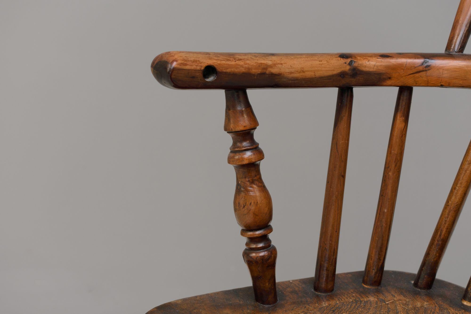 Mid-19th Century Child's Windsor Chair For Sale
