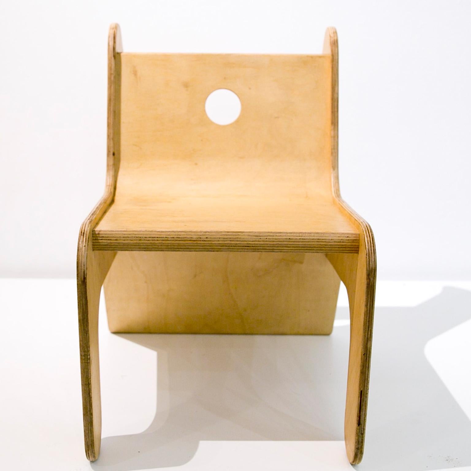 English Childsply Chair by Robin Day for John Haddock For Sale