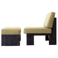 Chile Chair and Ottoman for Outdoor