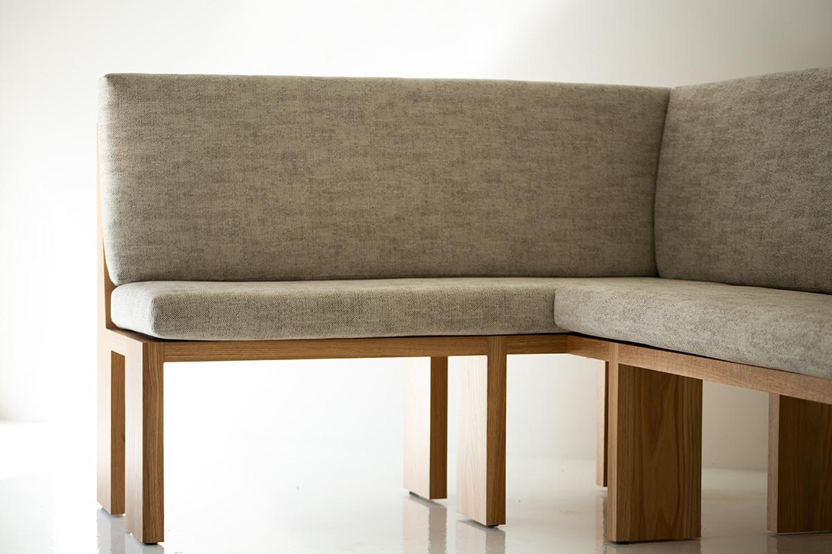 American Chile Modern Dining Banquette For Sale
