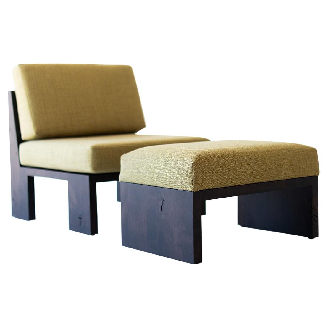 Chile Modern Lounge Chair and Ottoman