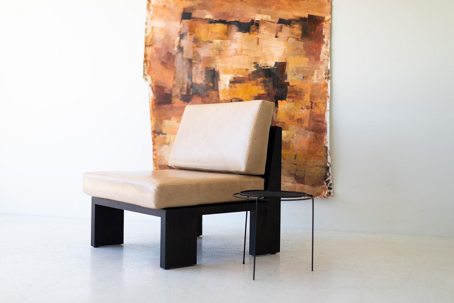 American Chile Modern Side Chair For Sale