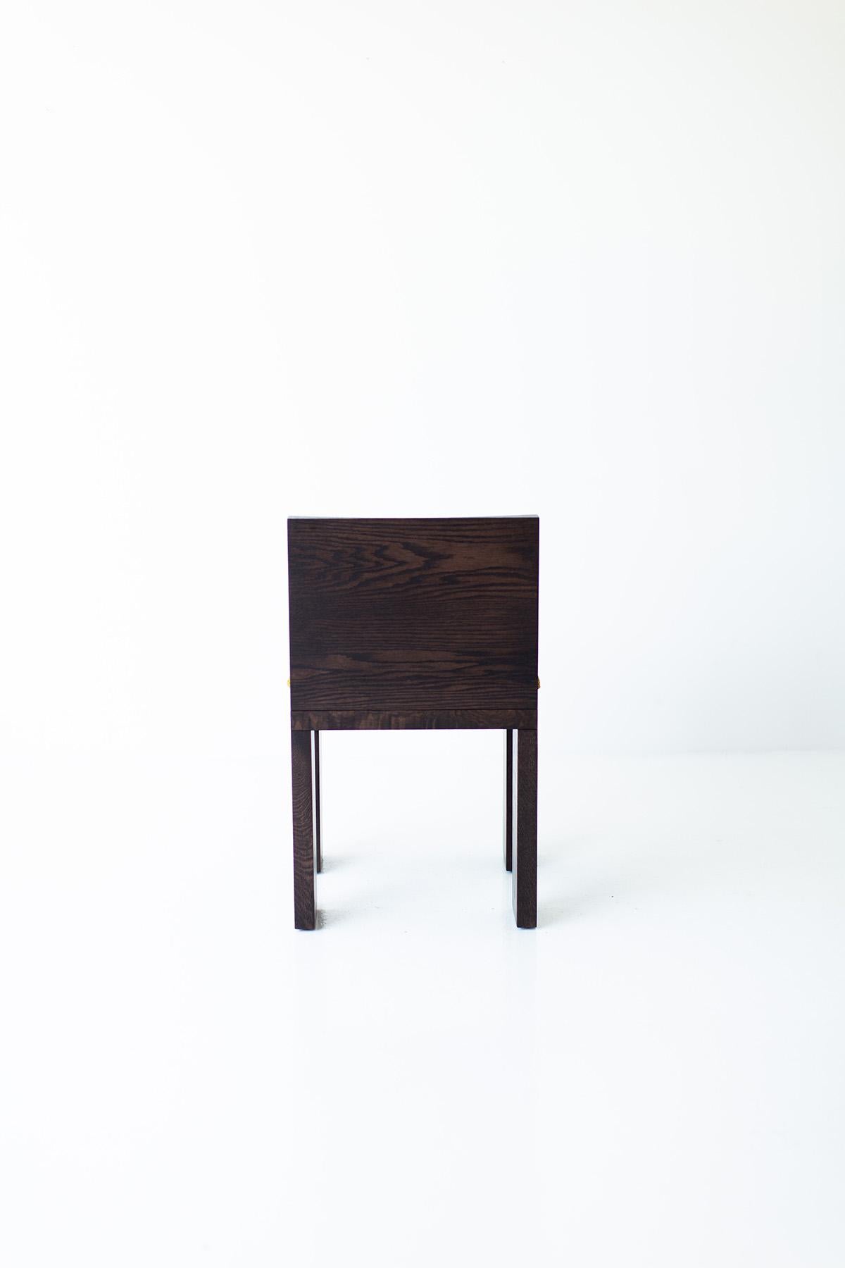 XXIe siècle et contemporain Chaises de salle à manger Bertu, chaise de salle à manger moderne, bois, Chili en vente