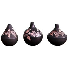 "Chile Seco" Mexican contemporany design. Three hand-painted decorative rattle