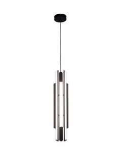 Chime Pendant 35, Geometric Modern Vertical Chandelier LED Light Fixture
