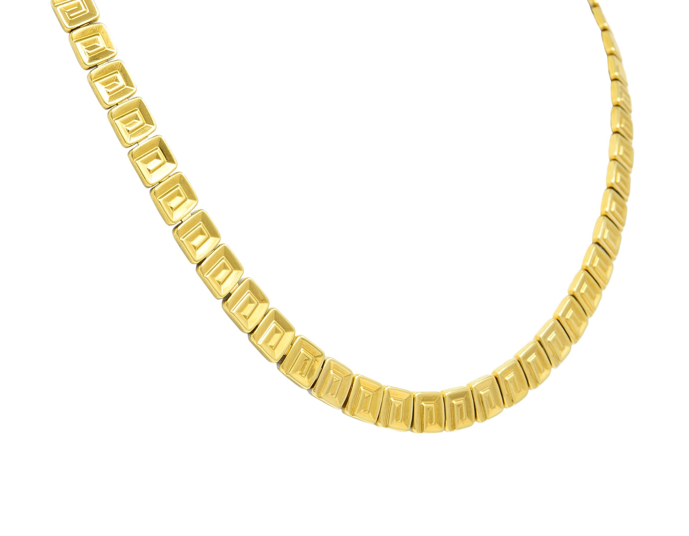 greek link gold chain