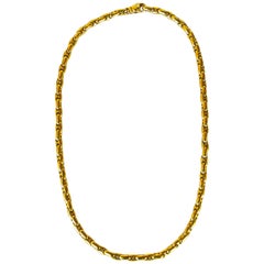 Chimento 18 Karat Yellow Gold Chain Necklace 30.30 Grams Handmade in Italy