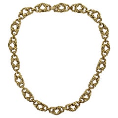 Chimento 18 Karat Yellow Gold Italian Link Necklace