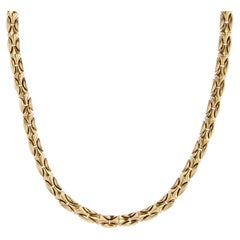 Chimento 18 Karat Yellow White Gold Link Necklace