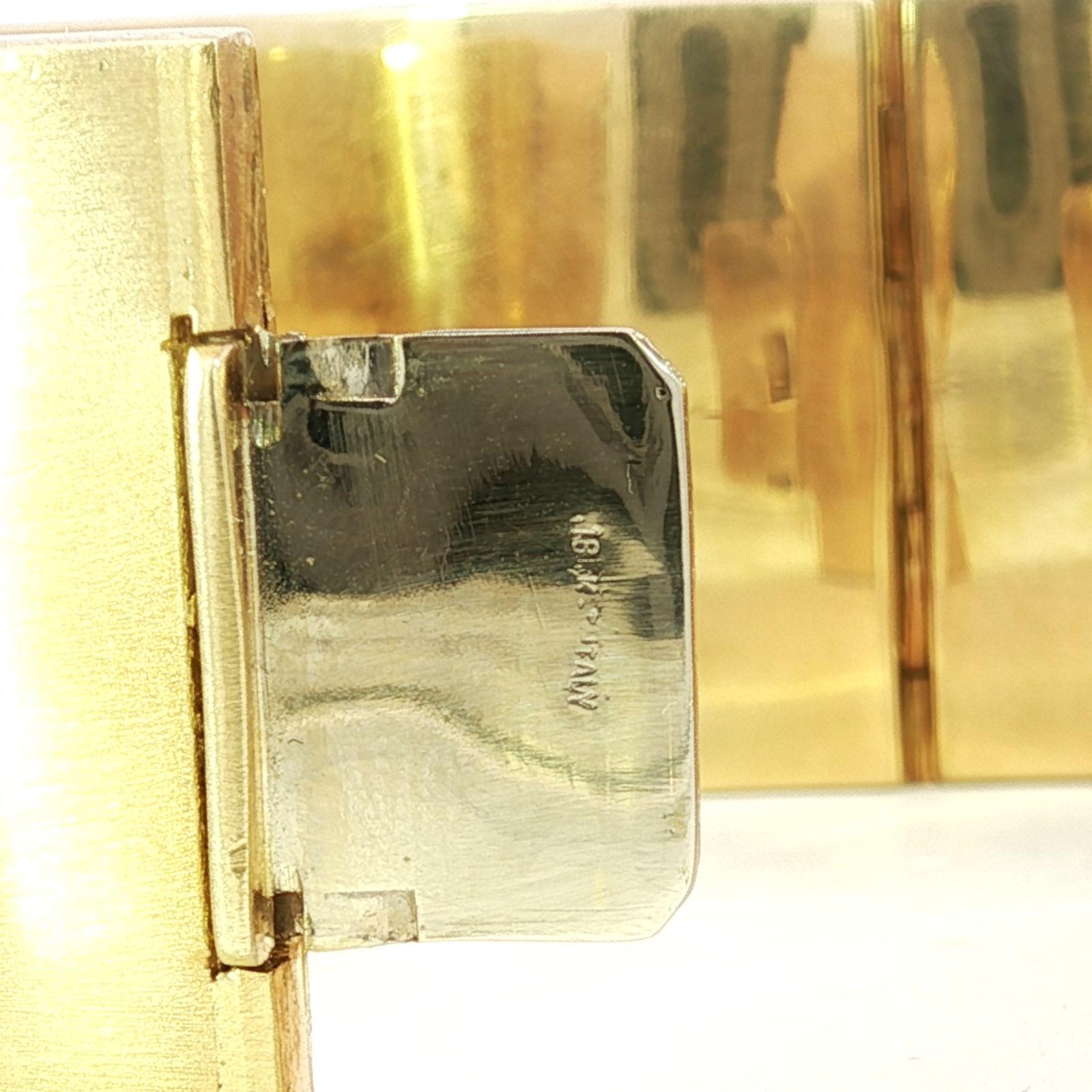 Chimento Bracciale alba con diamanti 18 carati in oro giallo massiccio ~11.56ctw in vendita 6