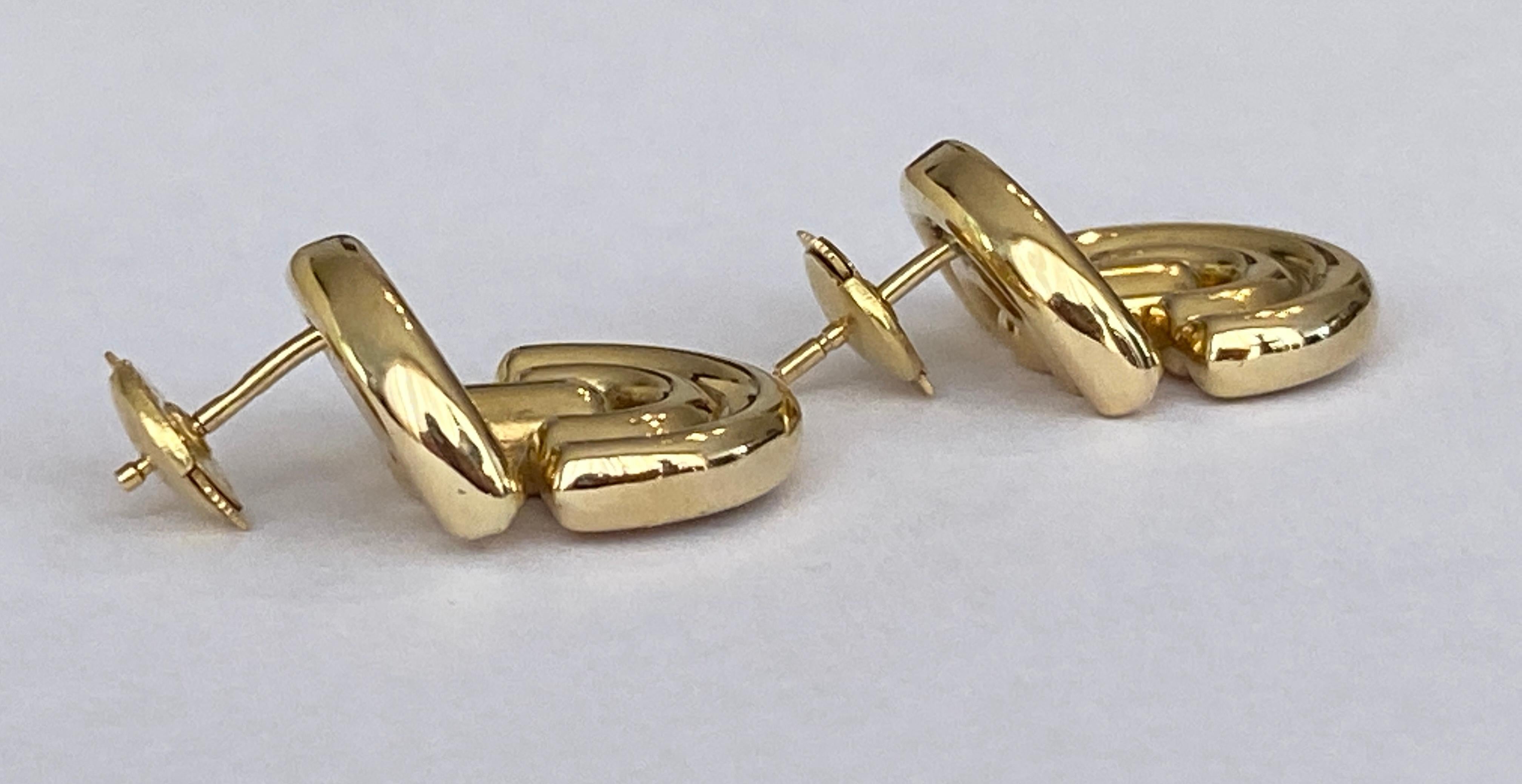 Chimento 18K yellow gold stud earrings For Sale 5