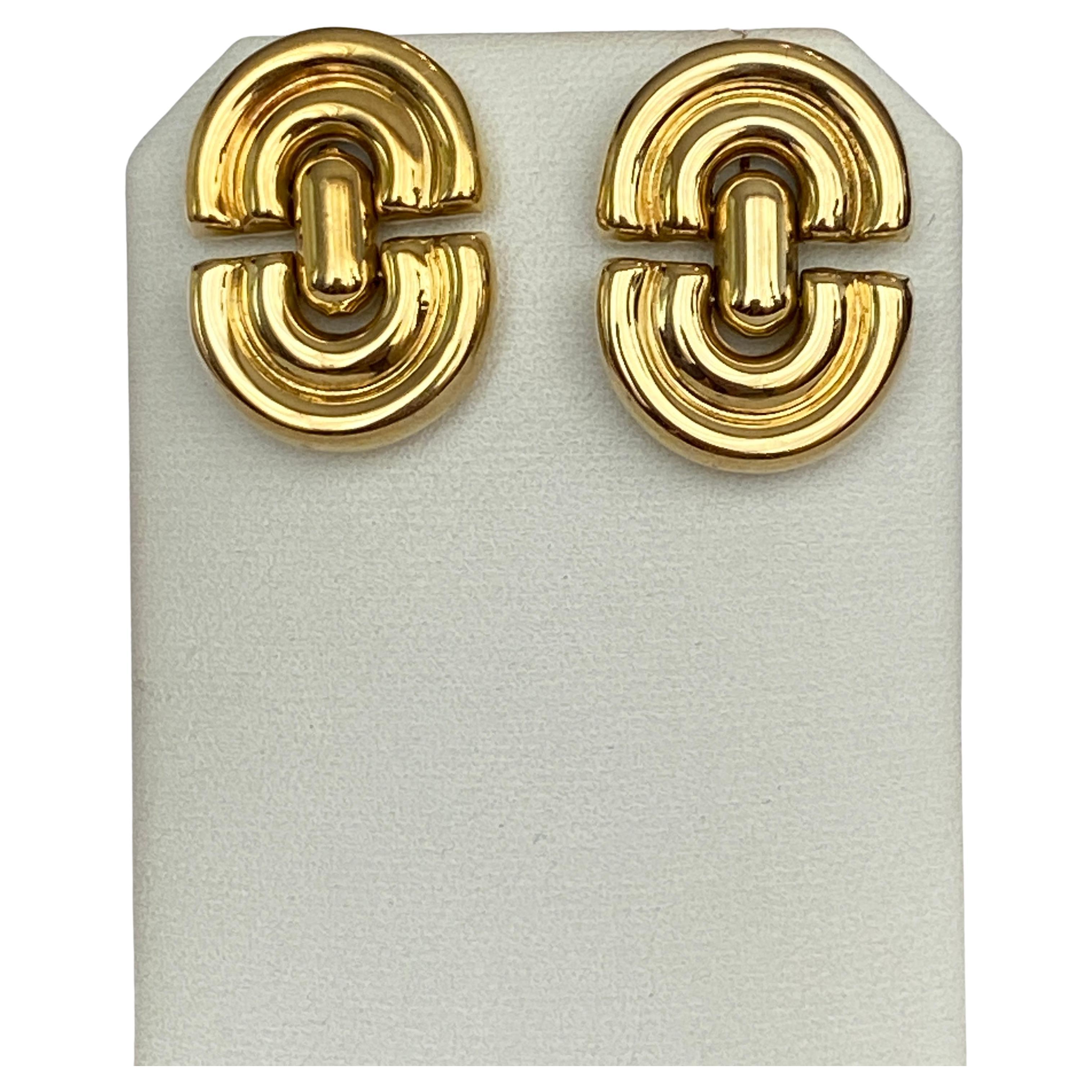 Chimento 18K yellow gold stud earrings