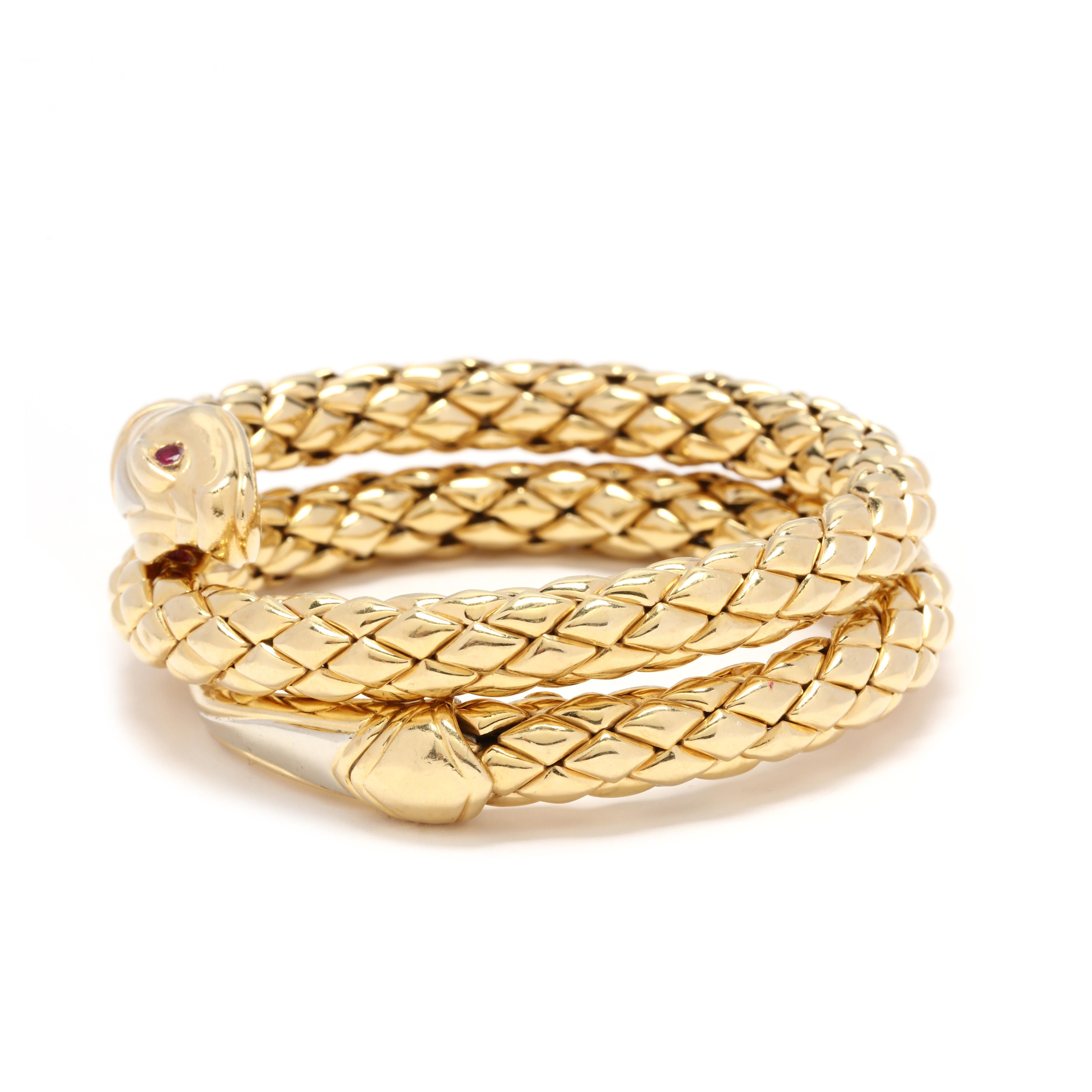 snake coil bracelet