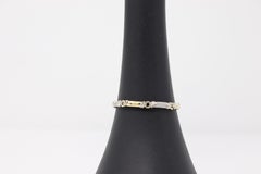 Chimento-Armband aus Gelb- und Weißgold mit 0,74 Karat Diamant
