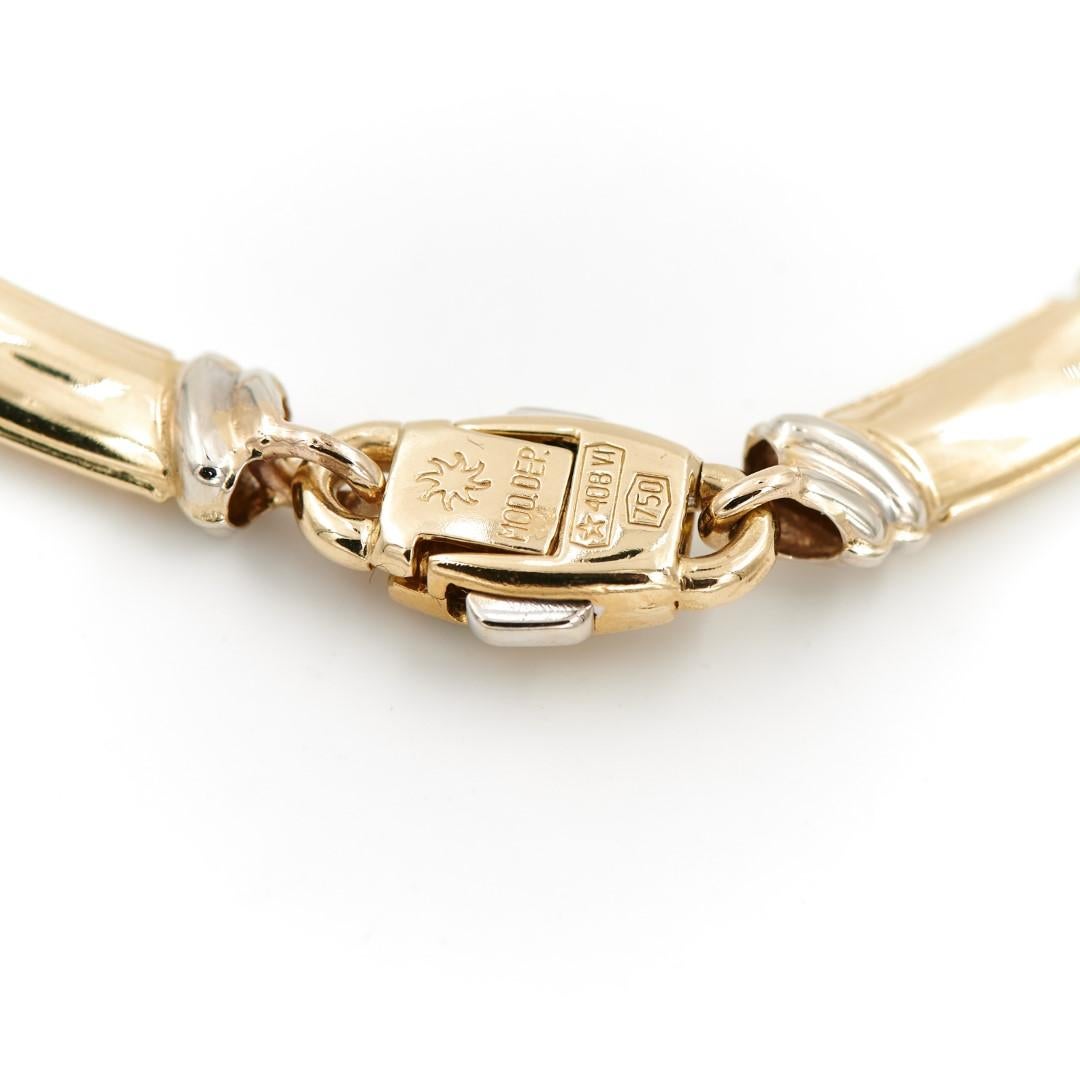 Chimento Bracelet Yellow Gold Diamond In Excellent Condition For Sale In PARIS, FR