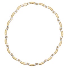 Collier Chimento en or jaune avec diamants