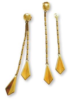 Chimento Convertable Dangle Earrings, circa 1990