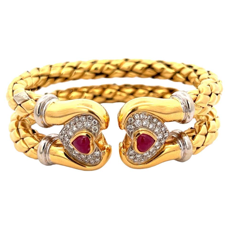 20th Century Bracelets - 11,336 For Sale at 1stDibs | yellow%20gold ...