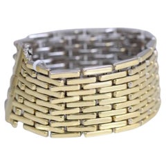 Chimento Flex 18k Yellow Gold Reversible Bracelet