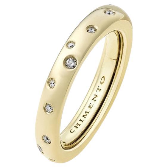 Chimento Forever Brio Ring Adjustable Diamond Yellow Gold
