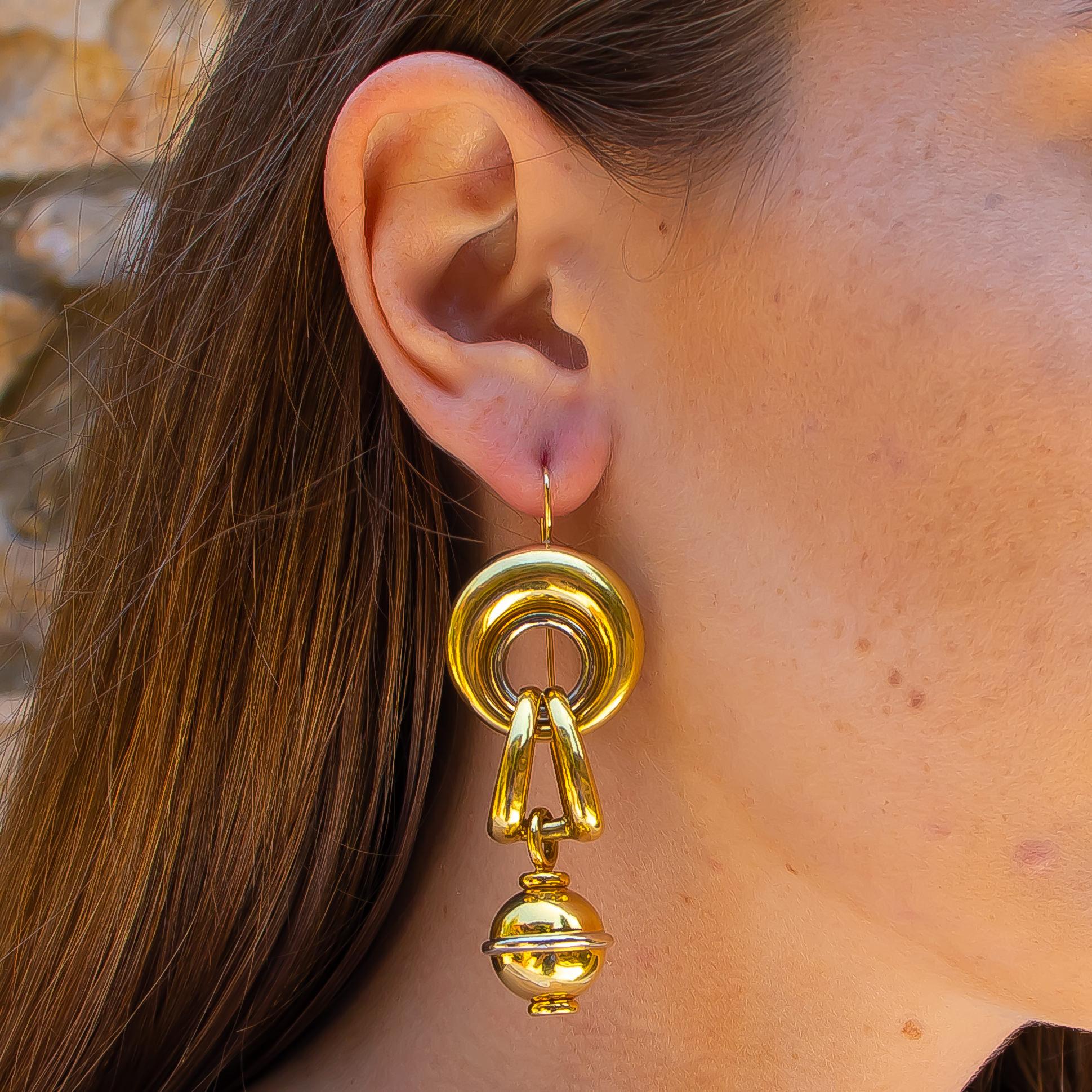 18 karat earrings