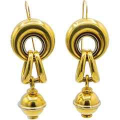Chimento Handmade 18 Karat Gold Earrings