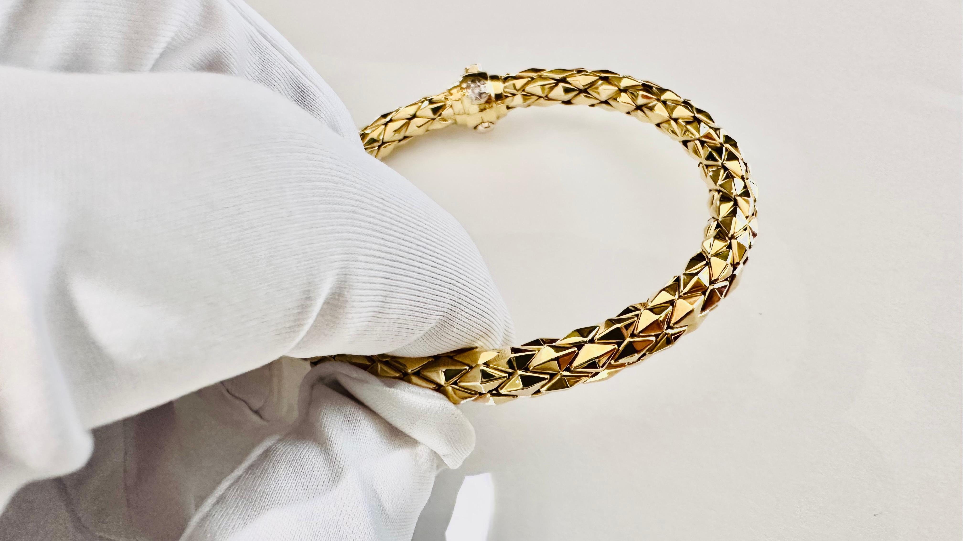 Chimento: L’Eleganza Intrecciata dell’Oro Italiano For Sale 6