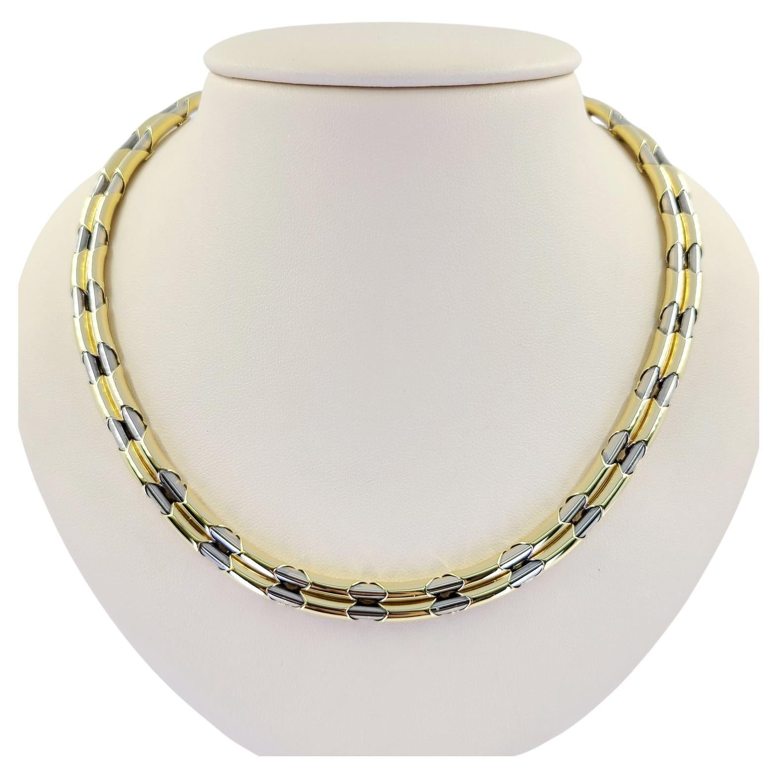 Chimento Two Tone Gold Necklace