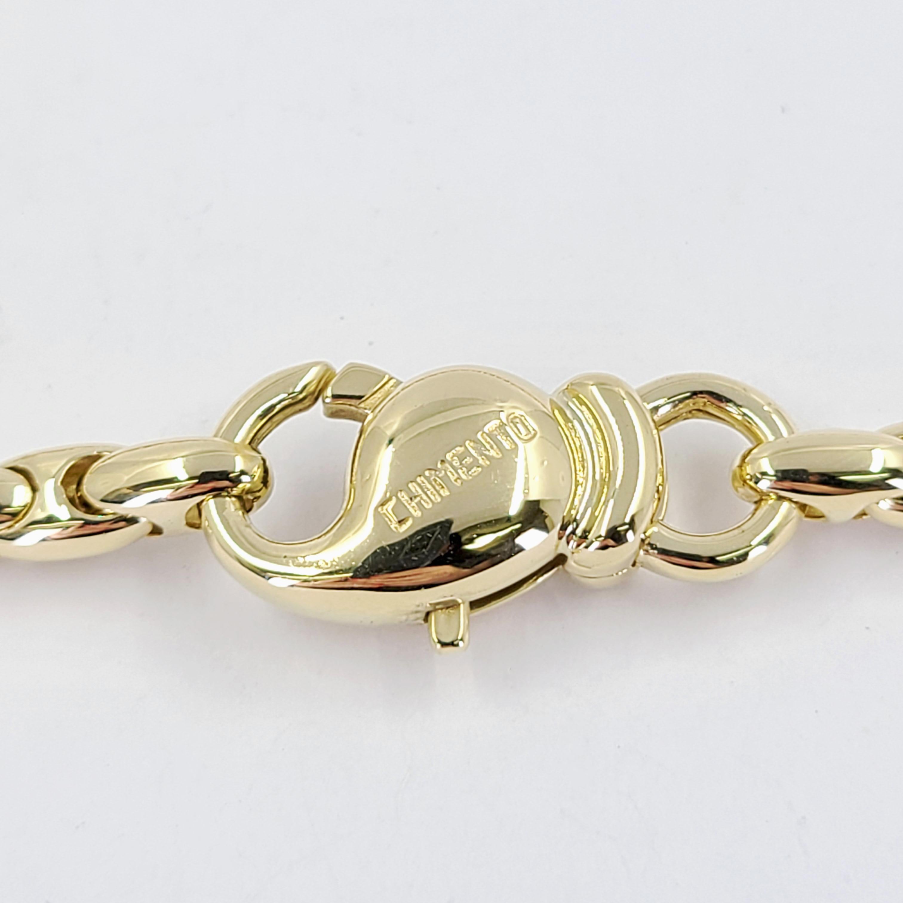  Collier à maillons en or jaune Chimento Pour femmes 
