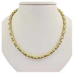Chimento Yellow Gold Link Necklace