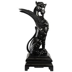 Chimera, Carved Wood Console