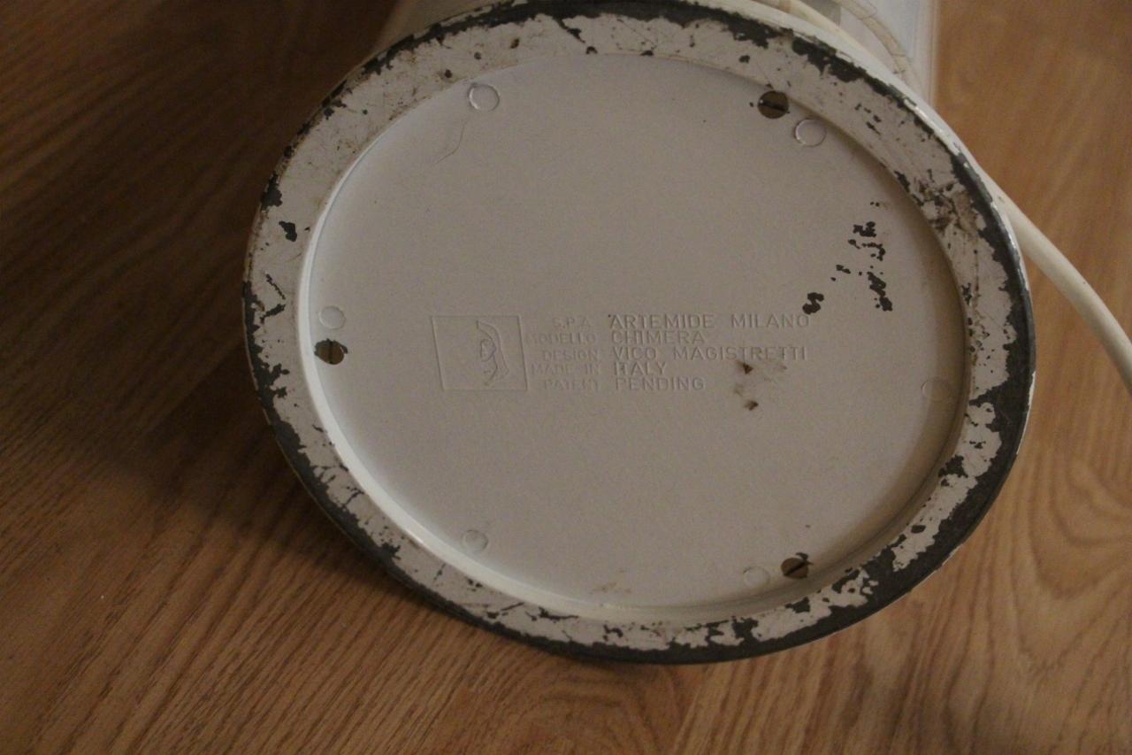 Lámpara de pie Quimera de Vico Magistretti, Italia, años 70 Plexiglás en venta