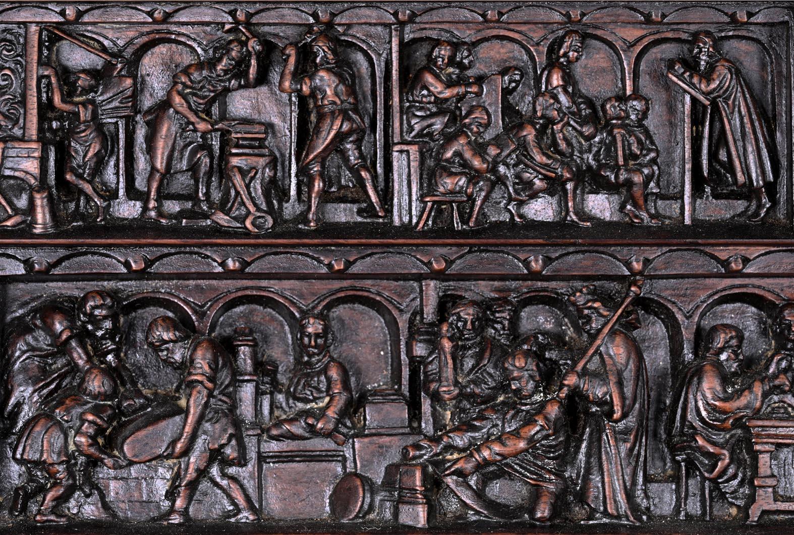 Hand-Carved Chimeric dressor For Sale