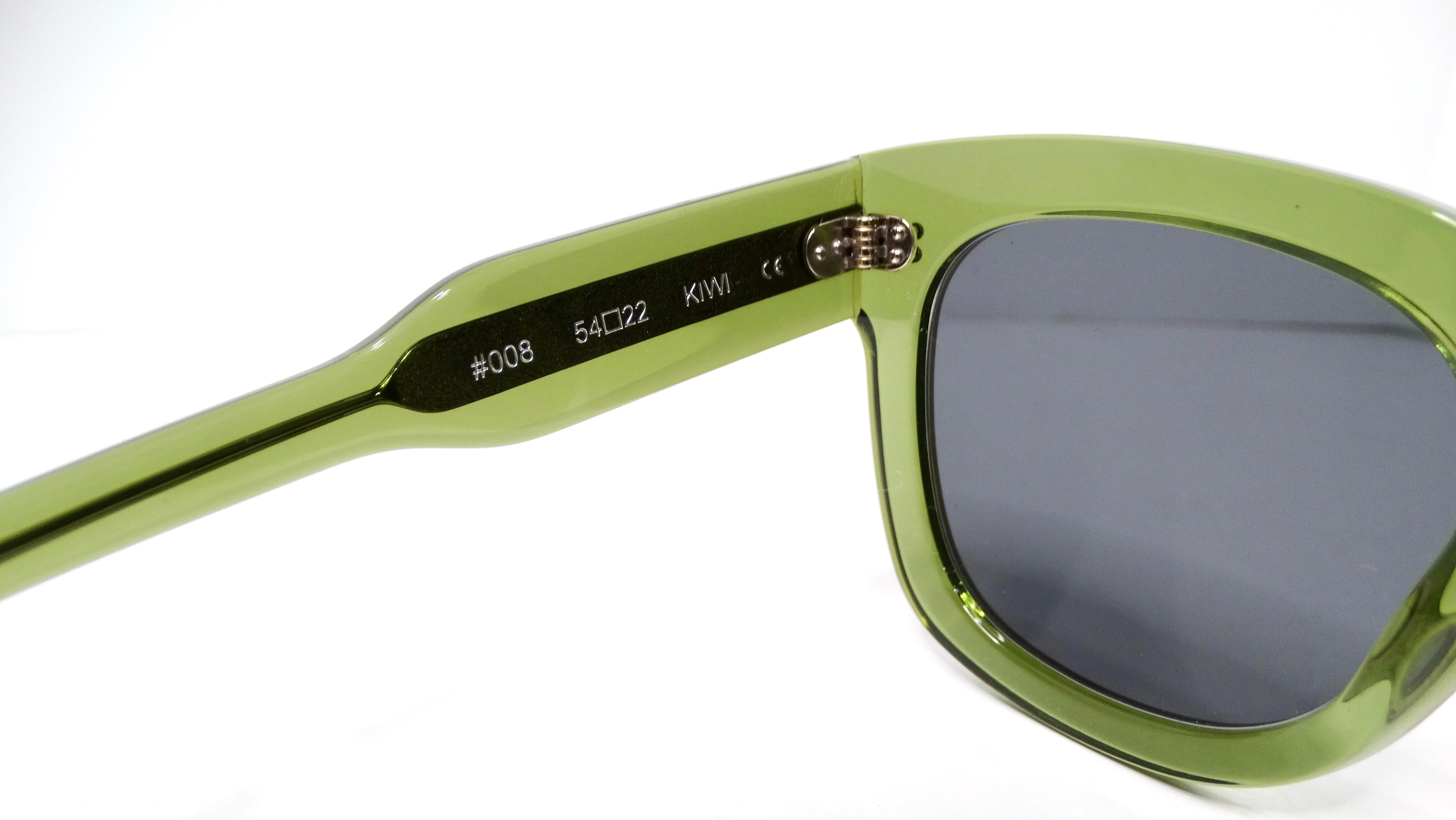Chimi Kiwi 008 Tinted Square Frame Sunglasses For Sale 1