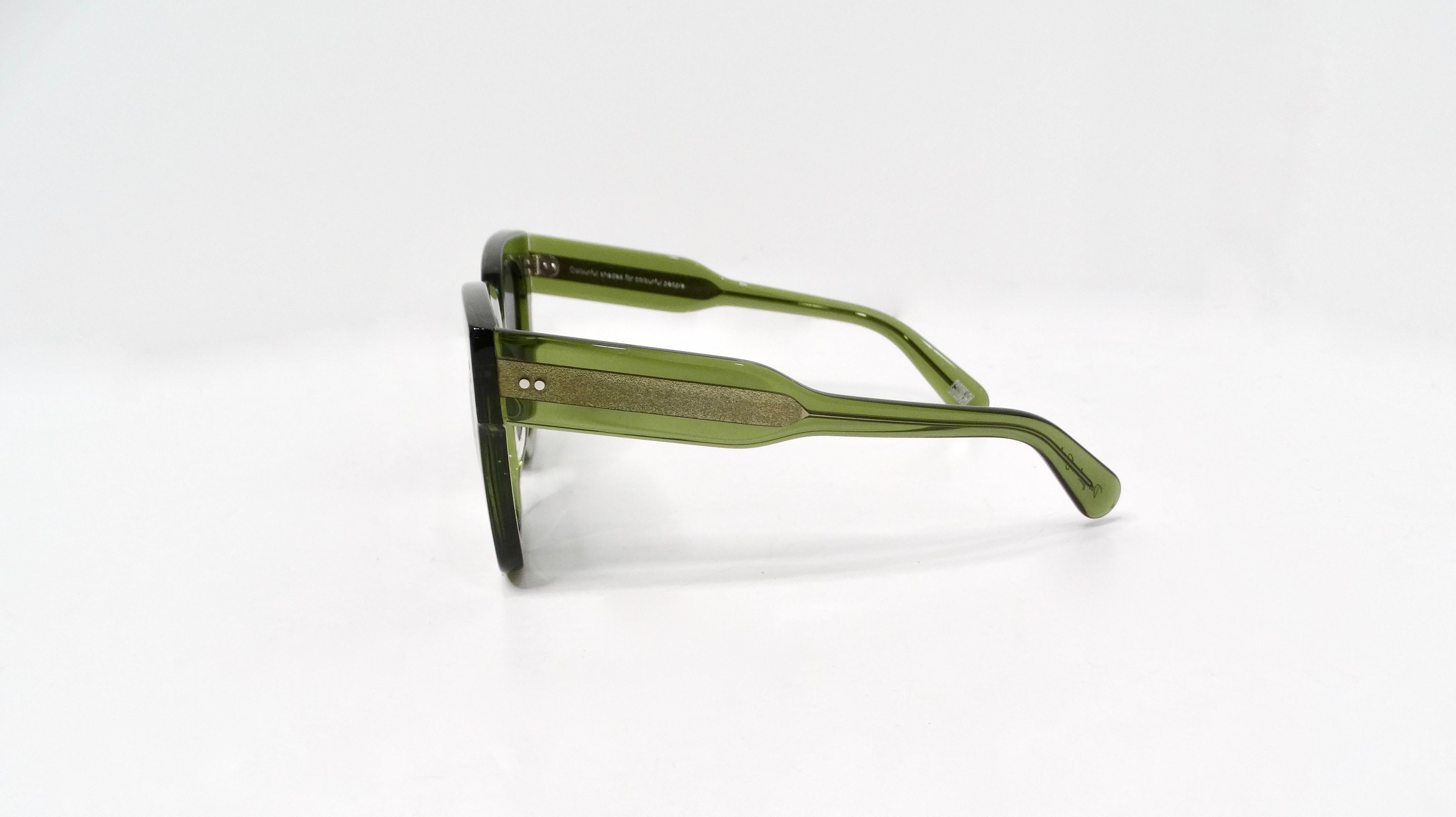 Chimi Kiwi 008 Tinted Square Frame Sunglasses For Sale 3