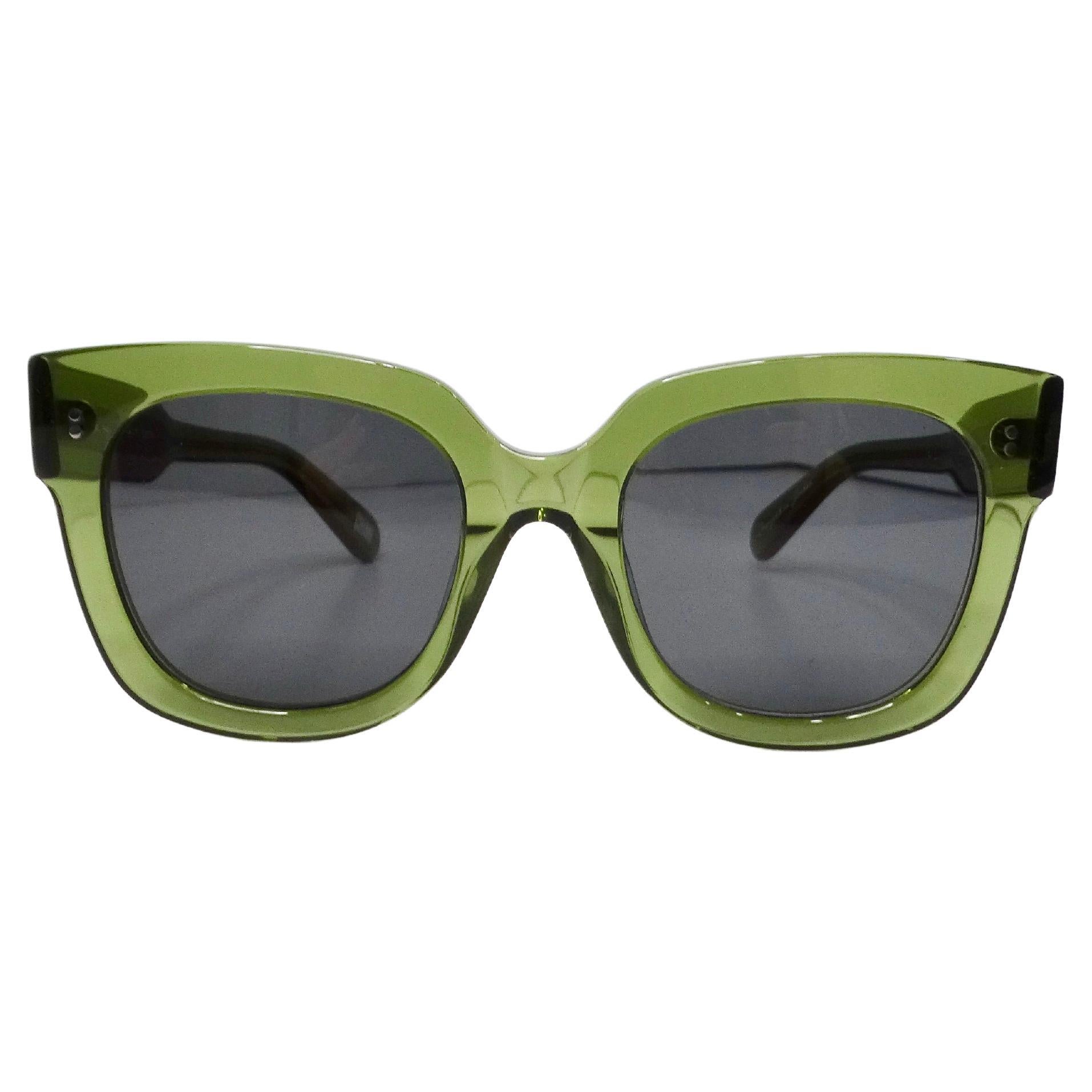 Chimi Kiwi 008 Tinted Square Frame Sunglasses For Sale