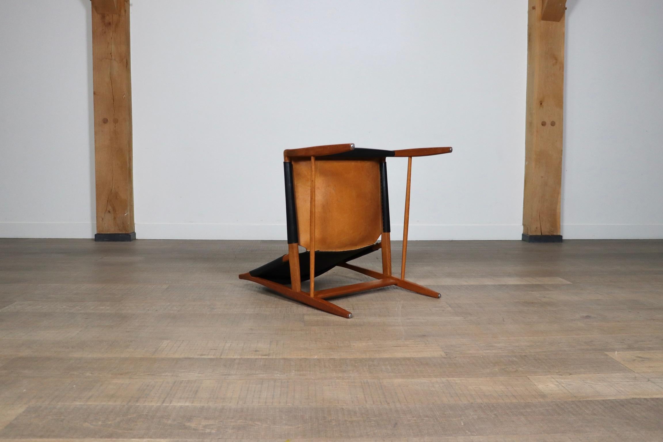 Chimney Lounge Chair Model 1192 By Franz Xaver Lutz For WK Möbel, 1958 For Sale 7