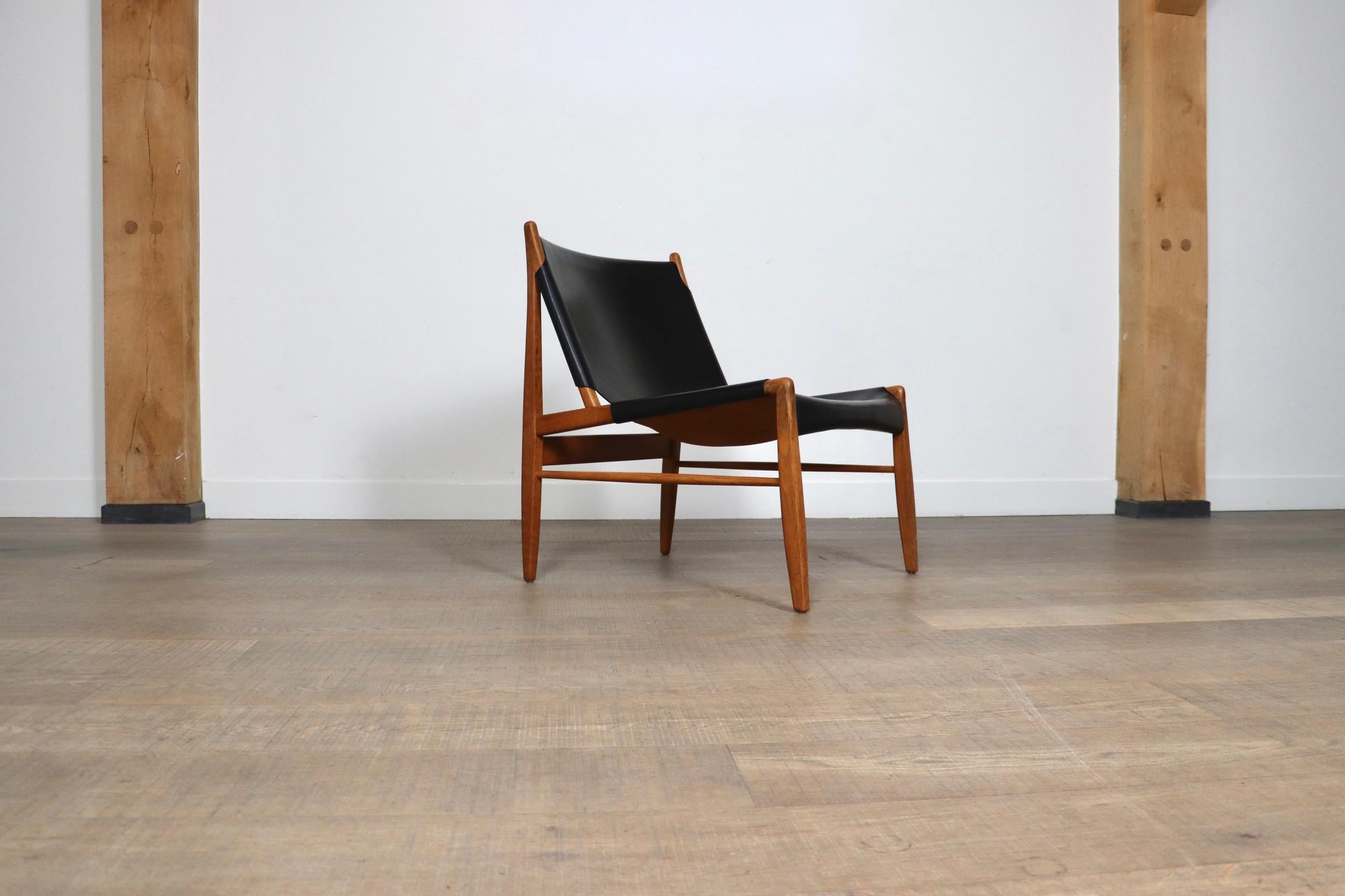 Chimney Lounge Chair Model 1192 By Franz Xaver Lutz For WK Möbel, 1958 For Sale 3