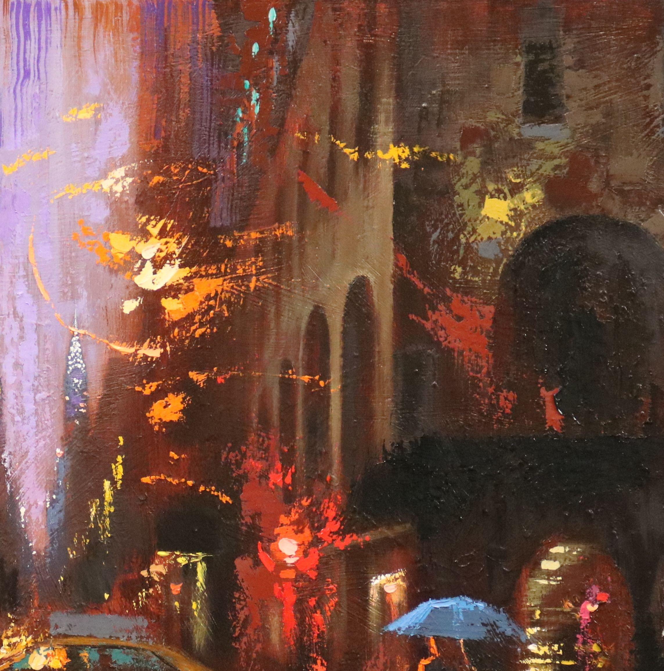 GRAMERCY EVENING, Painting, Oil on Canvas 1