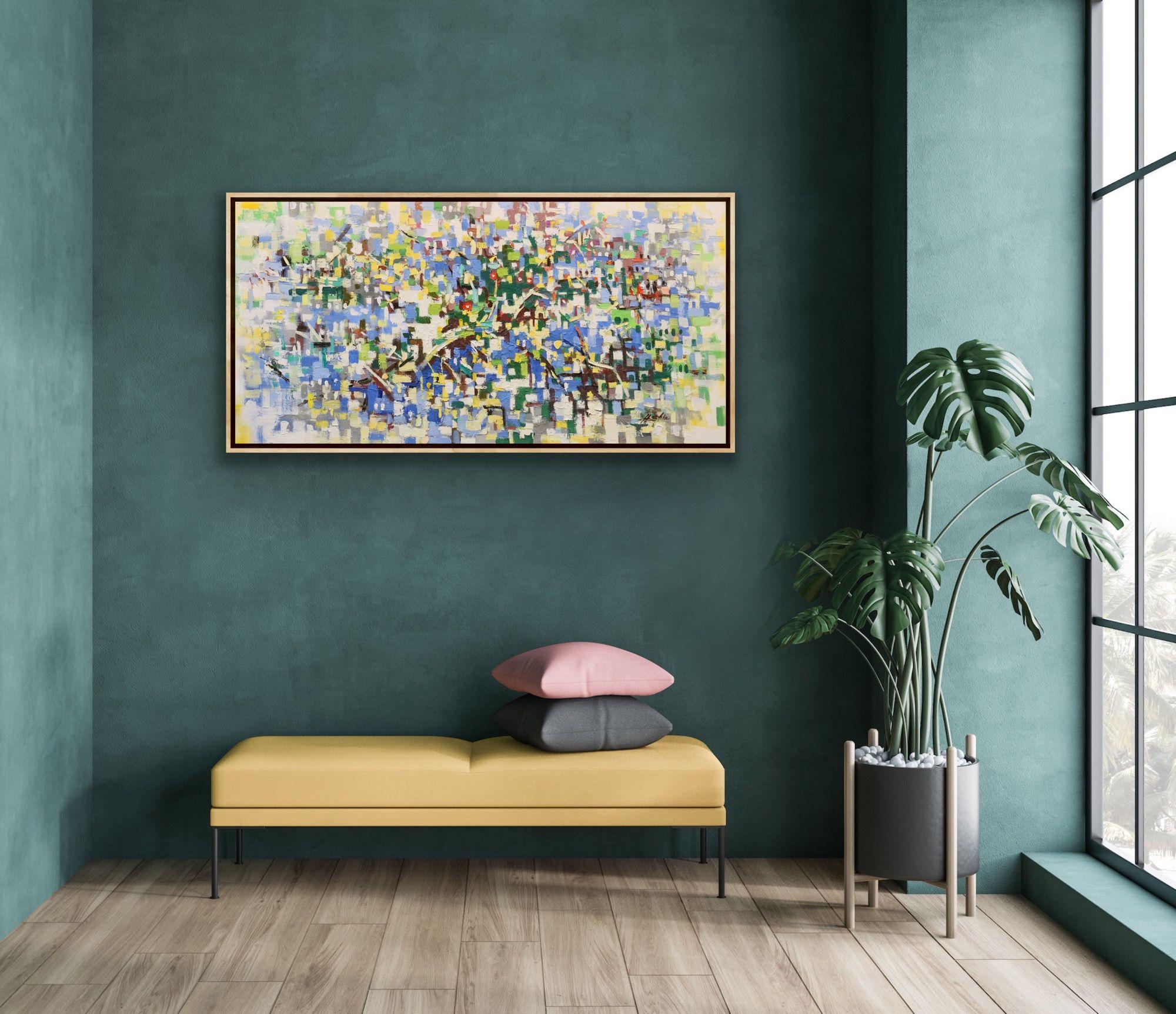 NORTH SHORE SPRING 1, Pittura, Olio su tela - Painting Astratto di Chin H Shin
