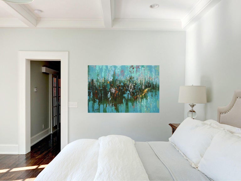 Chin H Shin - The Myth of New York Harbor, Painting, Oil on Canvas For ...