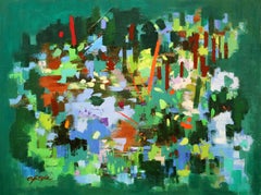 The Pond, Painting, Oil on Canvas