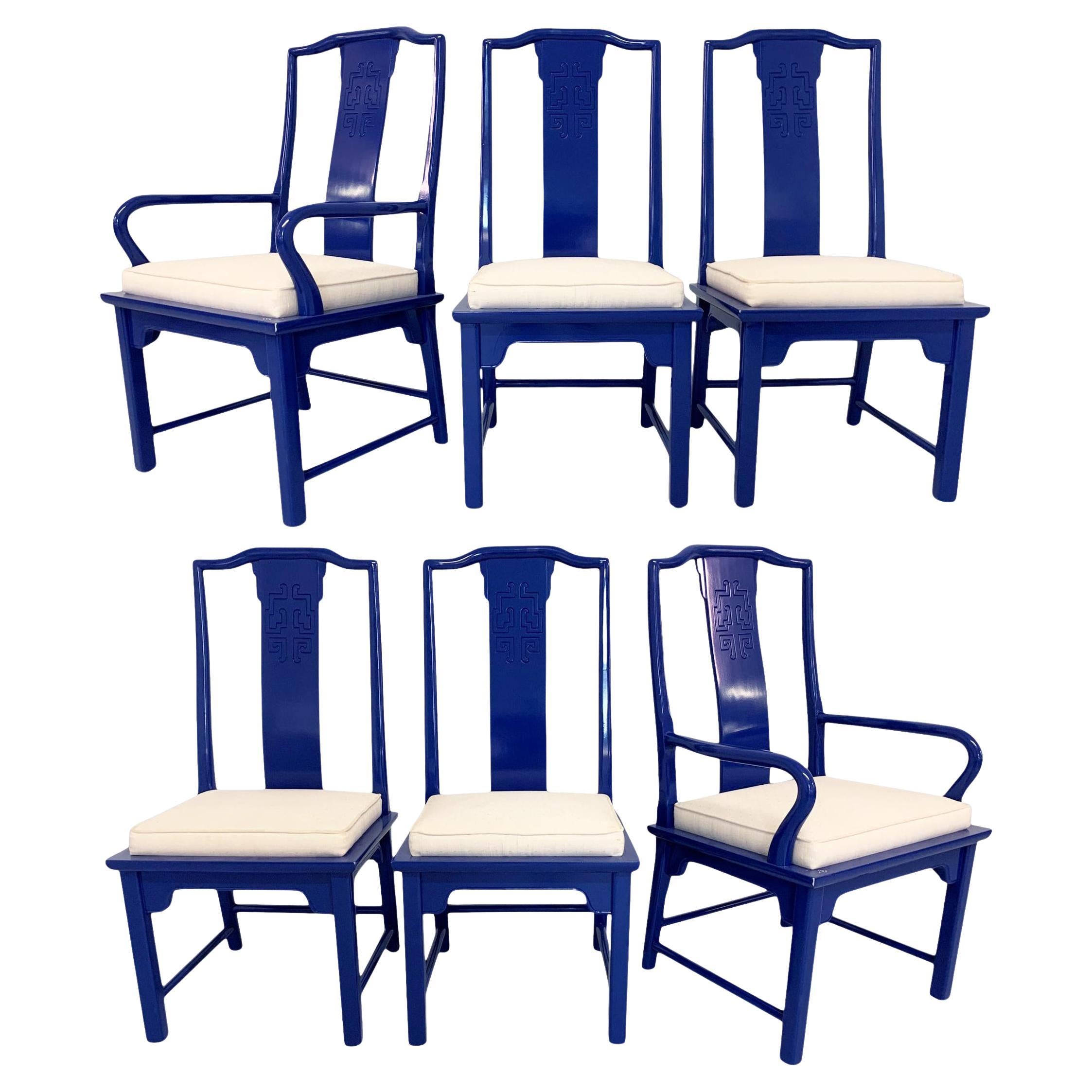 Chin Hua Asian Dining Chairs by Raymond Sabota for Century Furniture